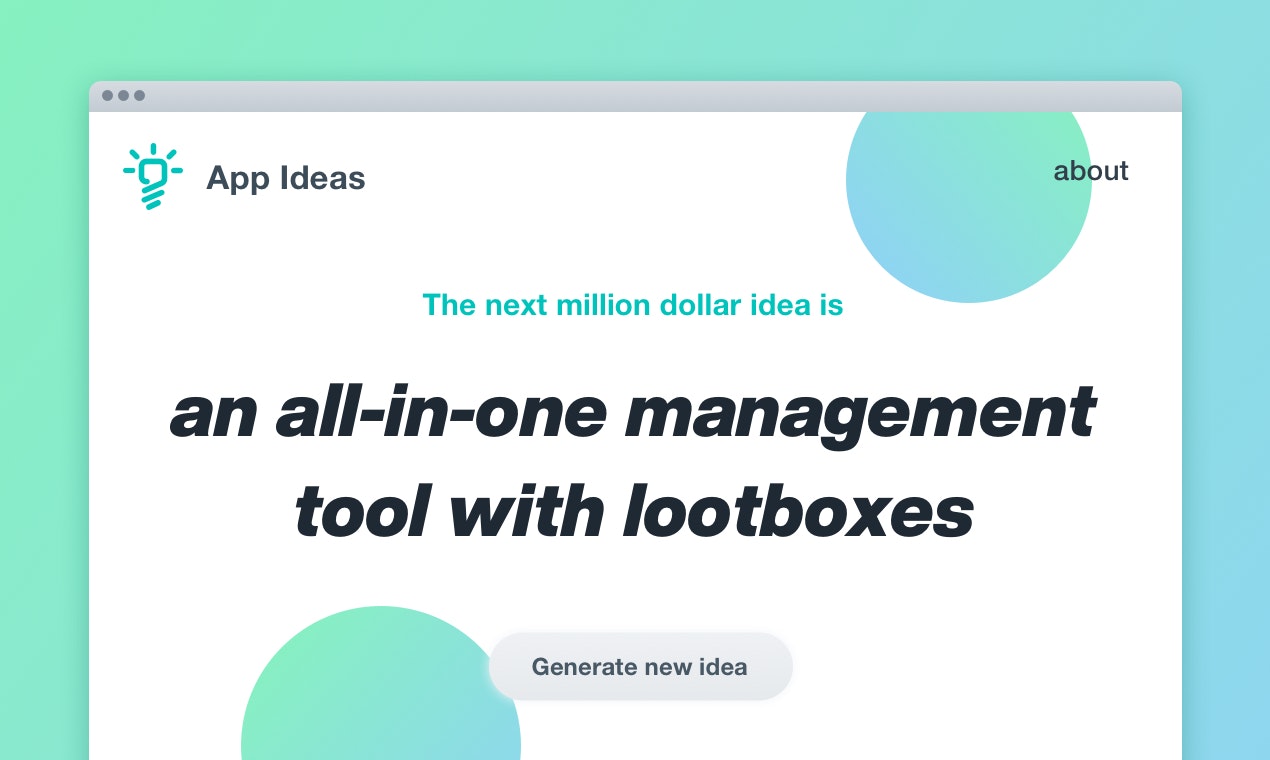 App Ideas gallery image