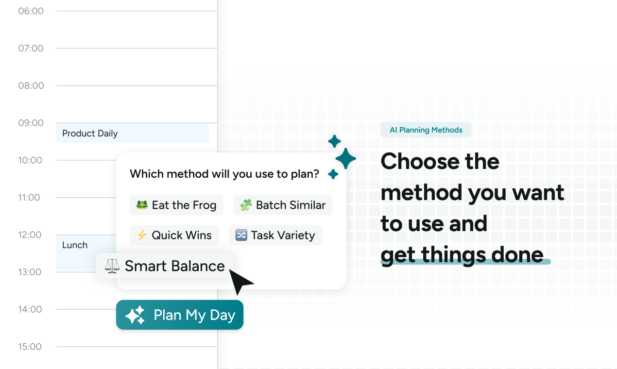 Mídia 3 de Beforesunset AI 2.0 - Planejamento diário de IA personalizado que se adapta à sua vida