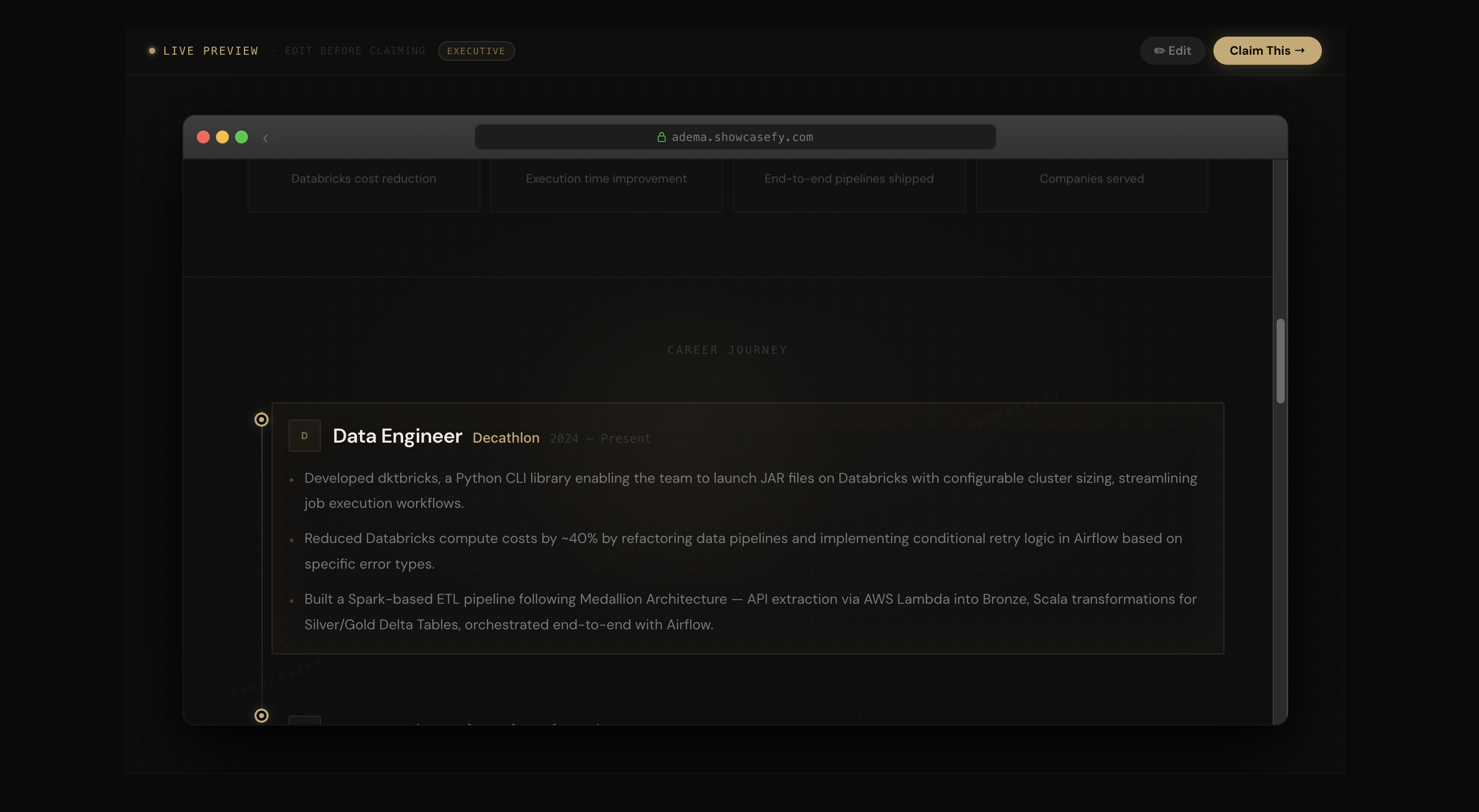 Showcasefy gallery image