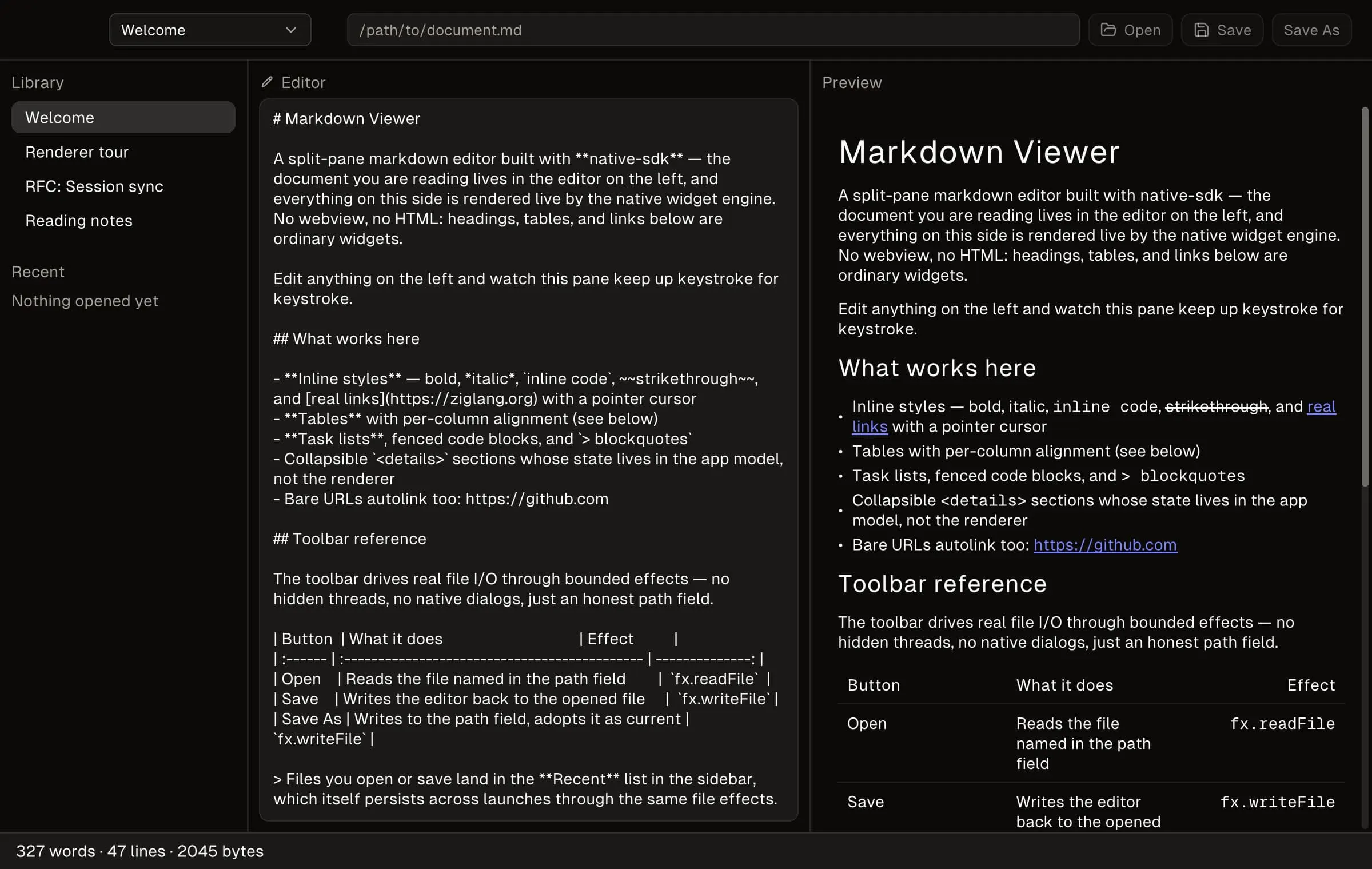 Native SDK gallery image