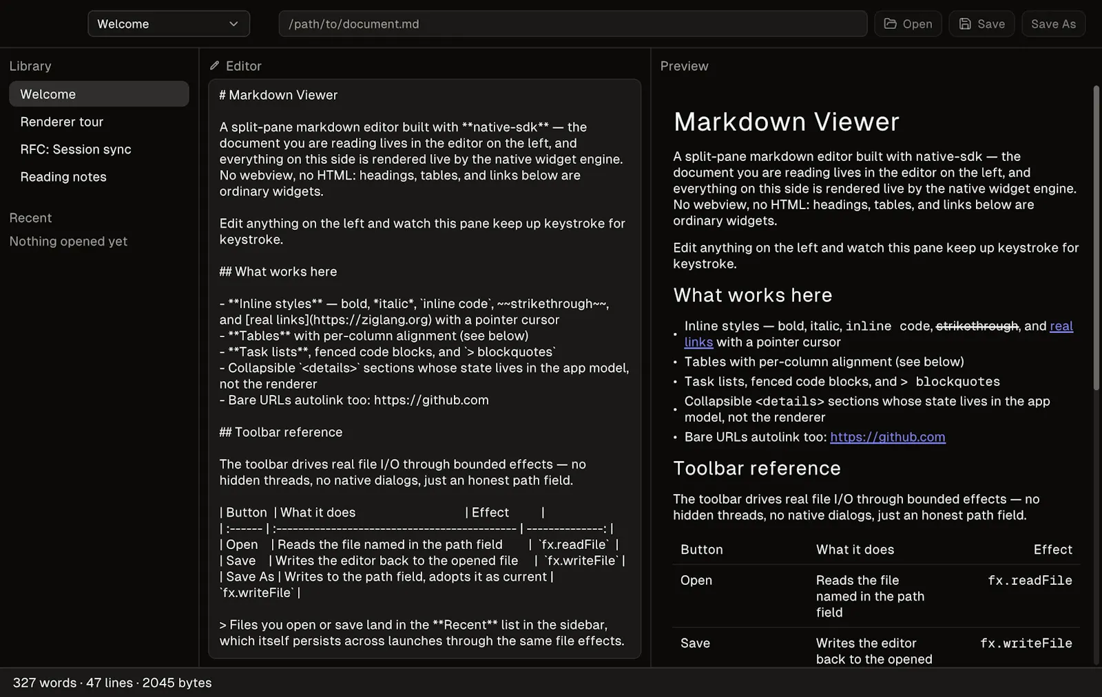 Native SDK screenshot 4