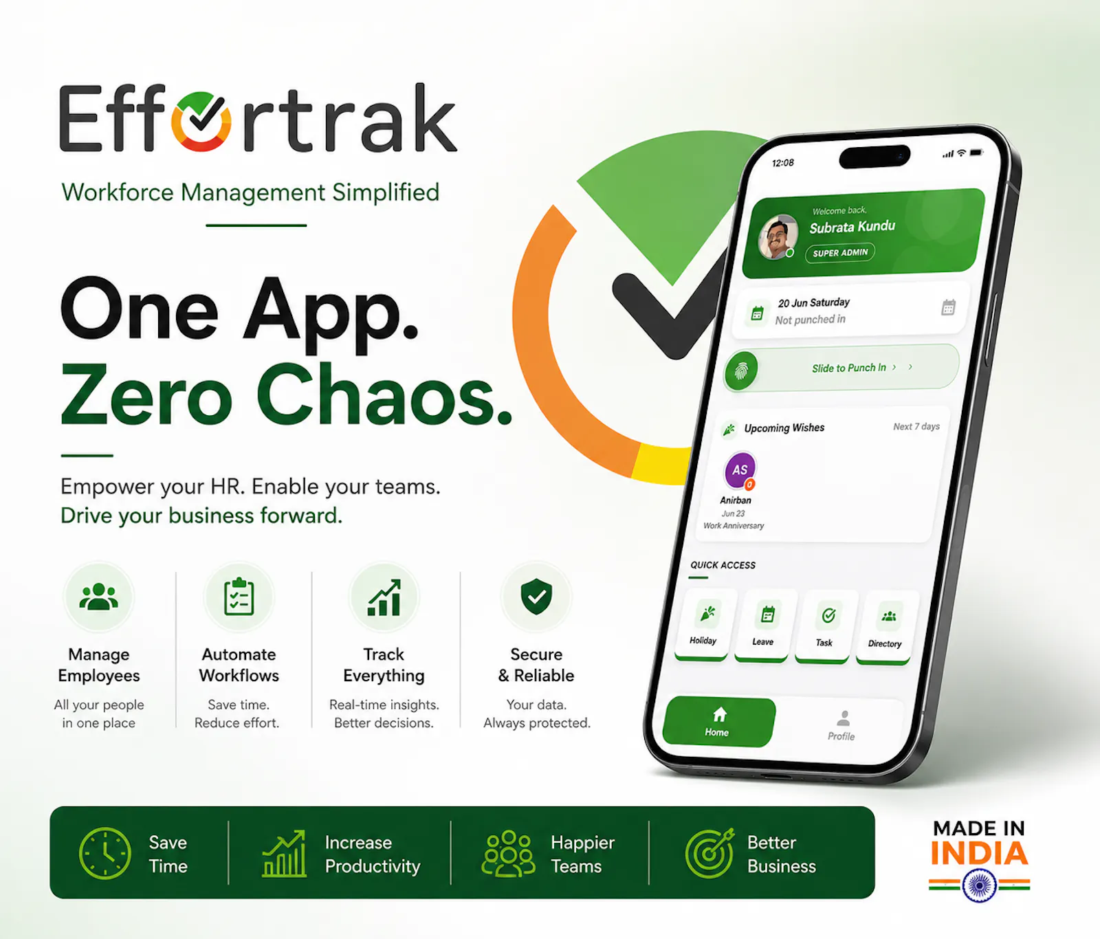 Effortrak screenshot 1