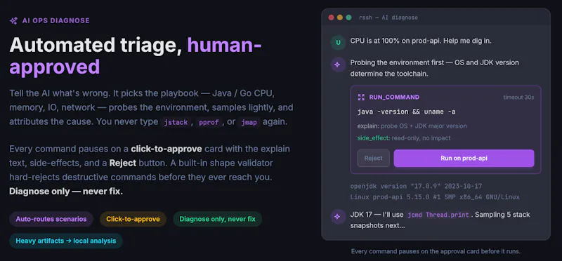 RSSH screenshot 1