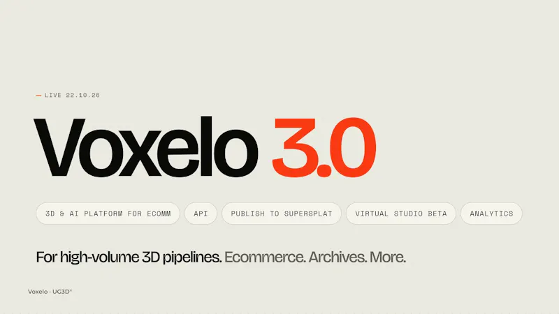 Voxelo 3.0 screenshot 1 (video preview)