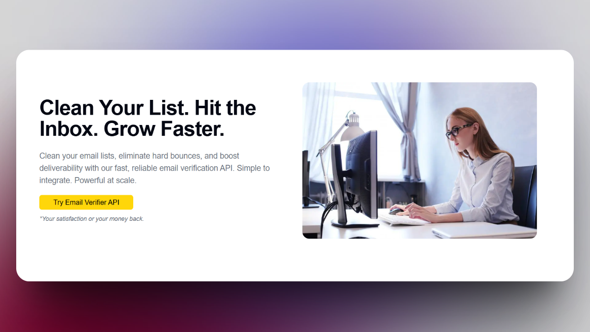 Media API xác minh email - Xác minh email.Loại bỏ độ nảy cứng.Tăng khả năng giao hàng 1