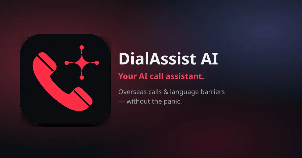 DialAssist AI screenshot 1