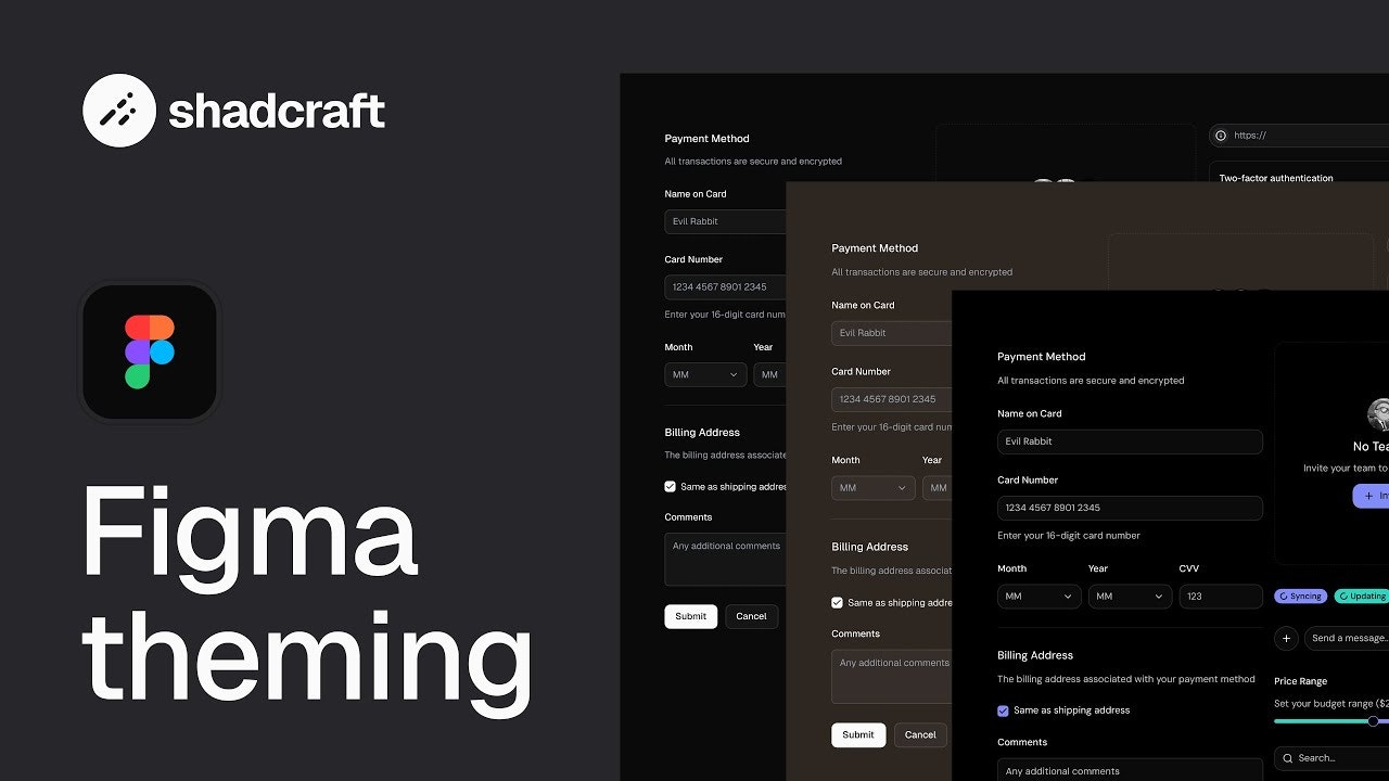 Base Figma shadcn/ui Kit gallery image