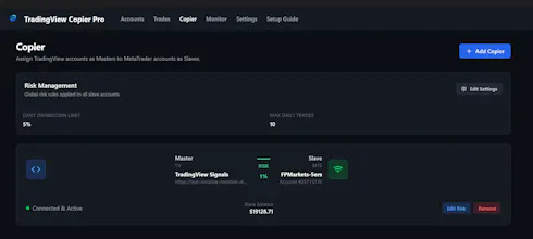 TradingView Copier Pro — Automate TV-MT5 gallery image