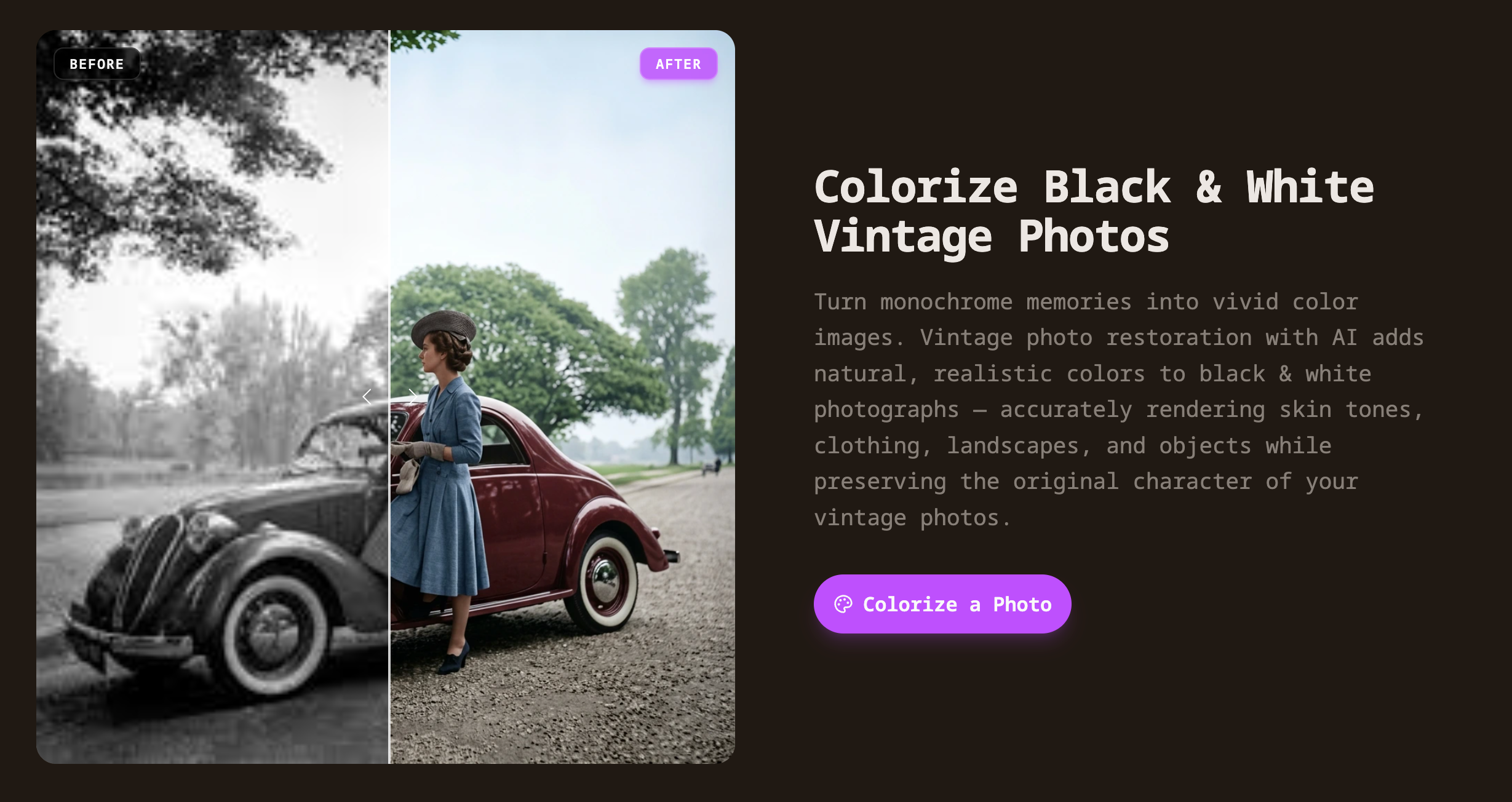 Pixvive — AI Photo Restoration gallery image