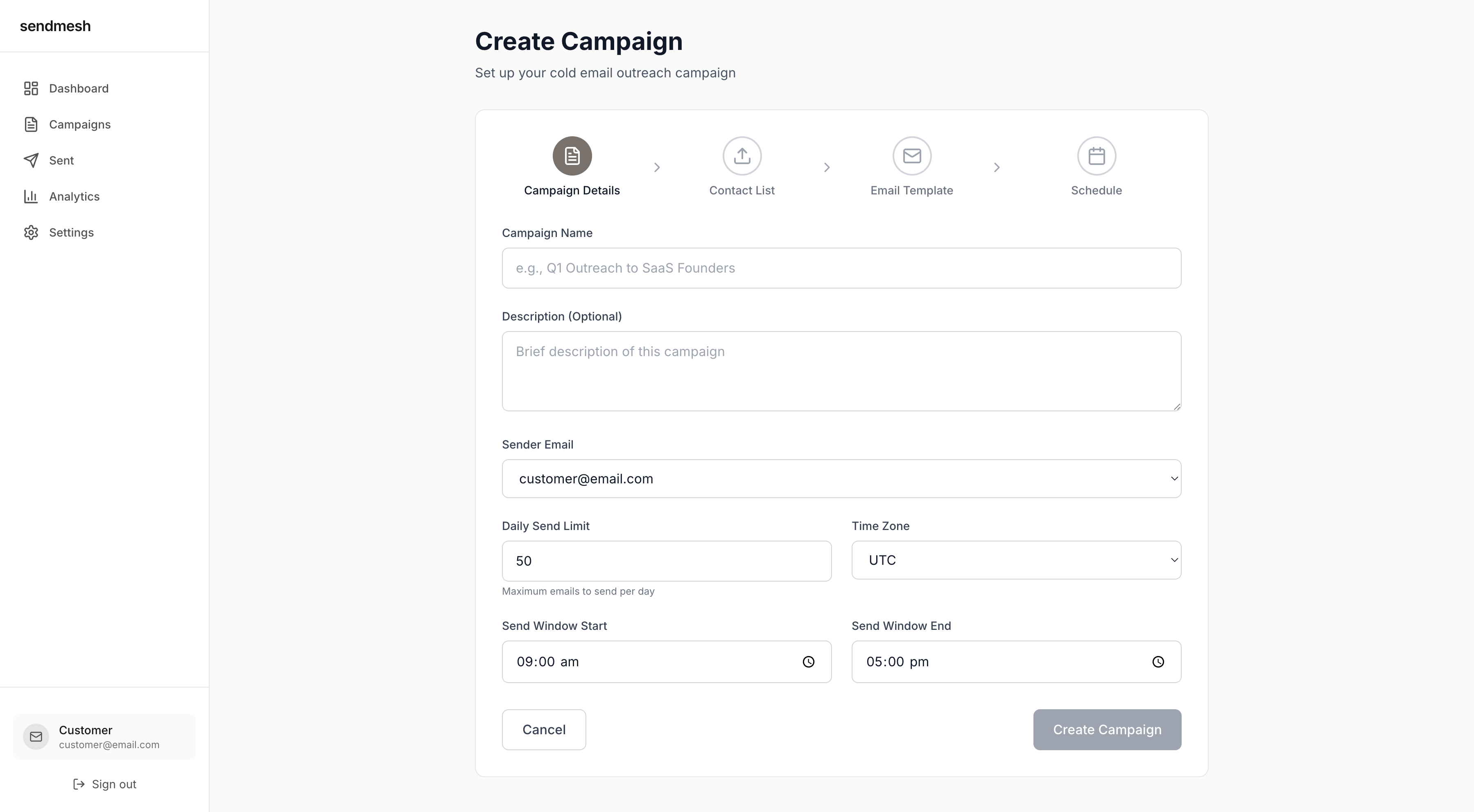 sendmesh - Screenshot 2 preview