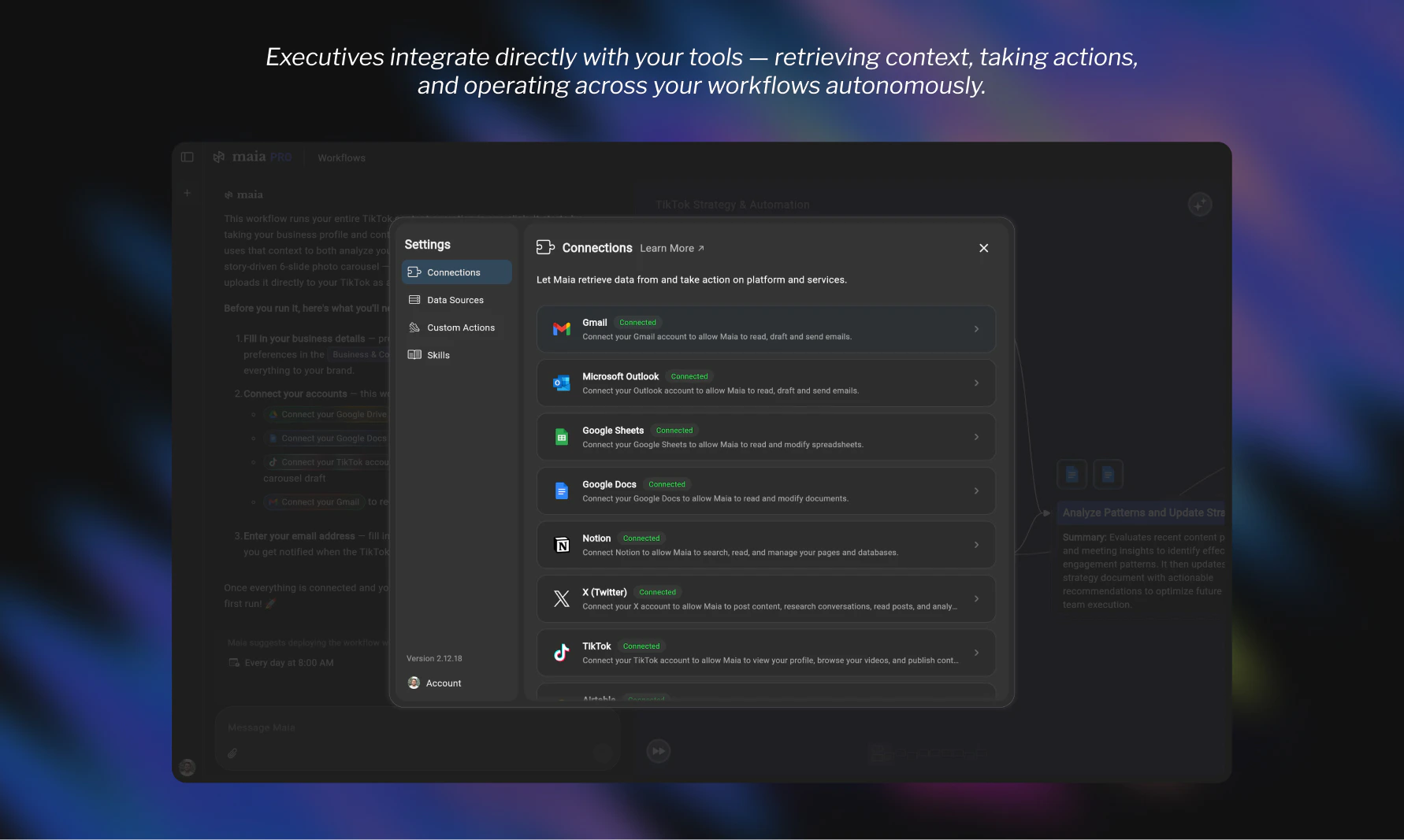 Maia Executives screenshot 3