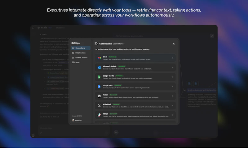 Maia Executives screenshot 3