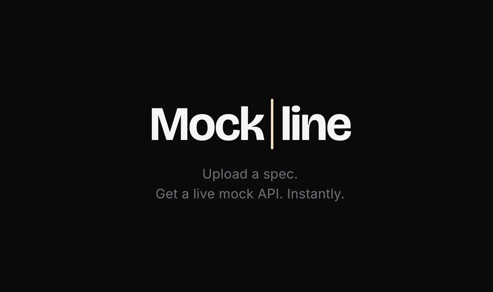 Banner del producto Mockline
