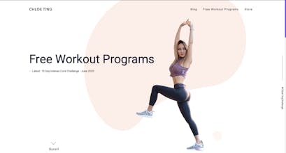 Chloe Ting - Free Workout Programs gallery image