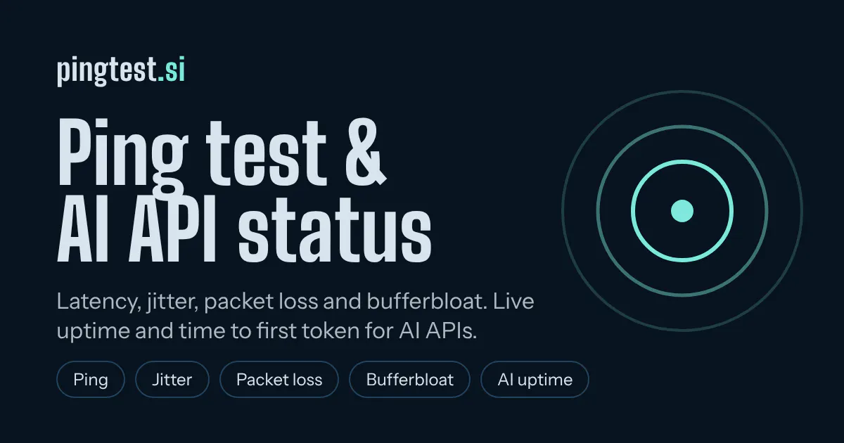 pingtest.si gallery image