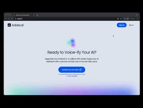 Adola: Voice & Phone Number for your AI gallery image