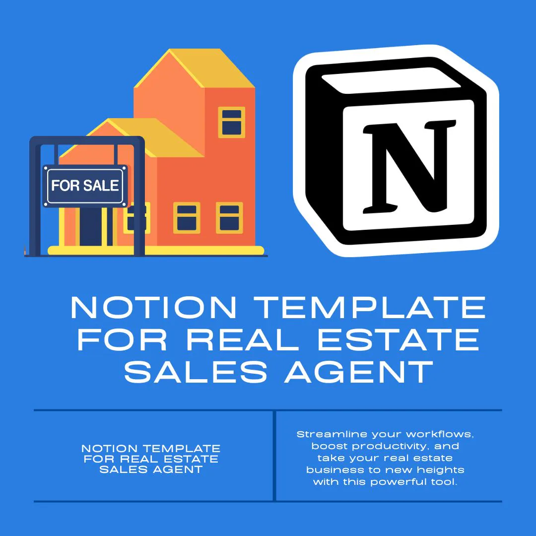 Notion Template Real Estate Sales Agent