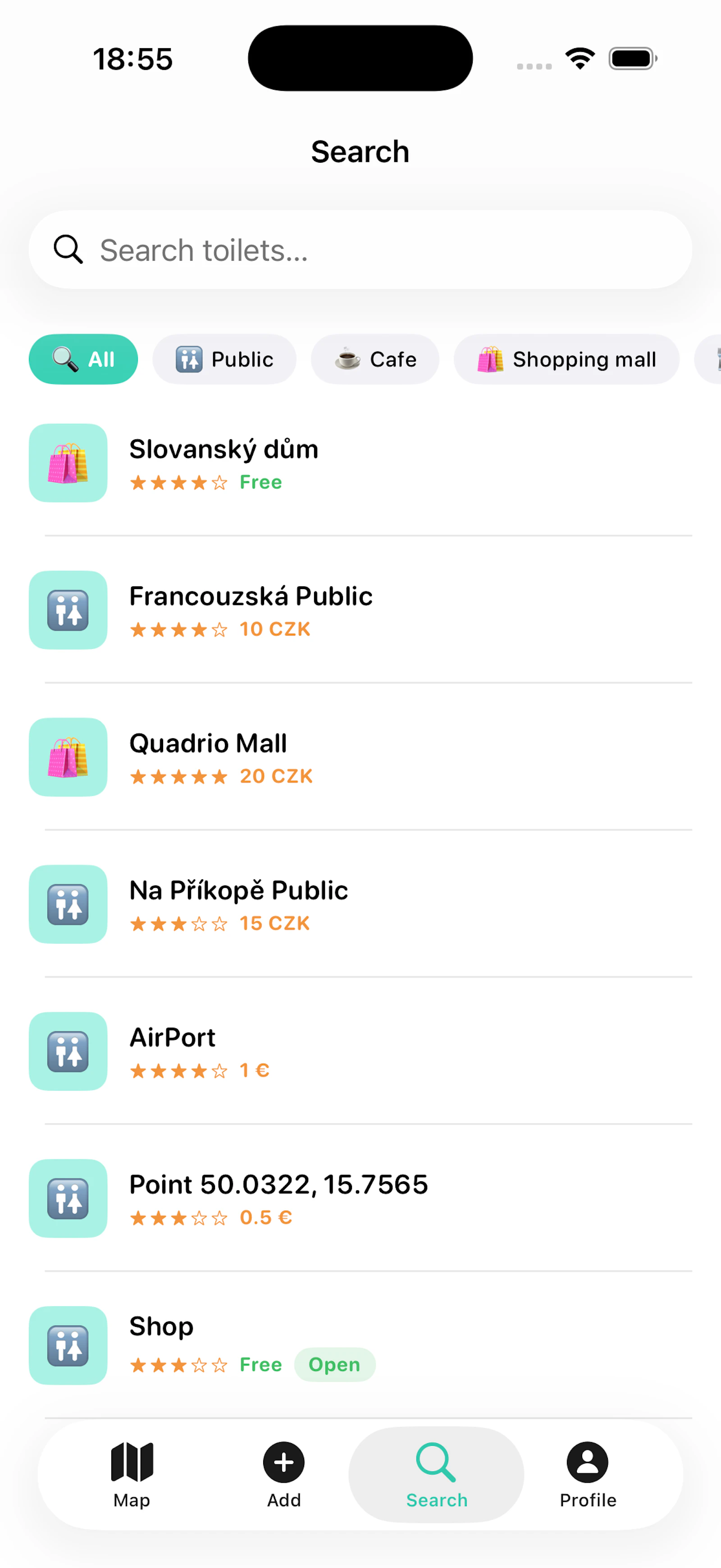 LooCation screenshot 3