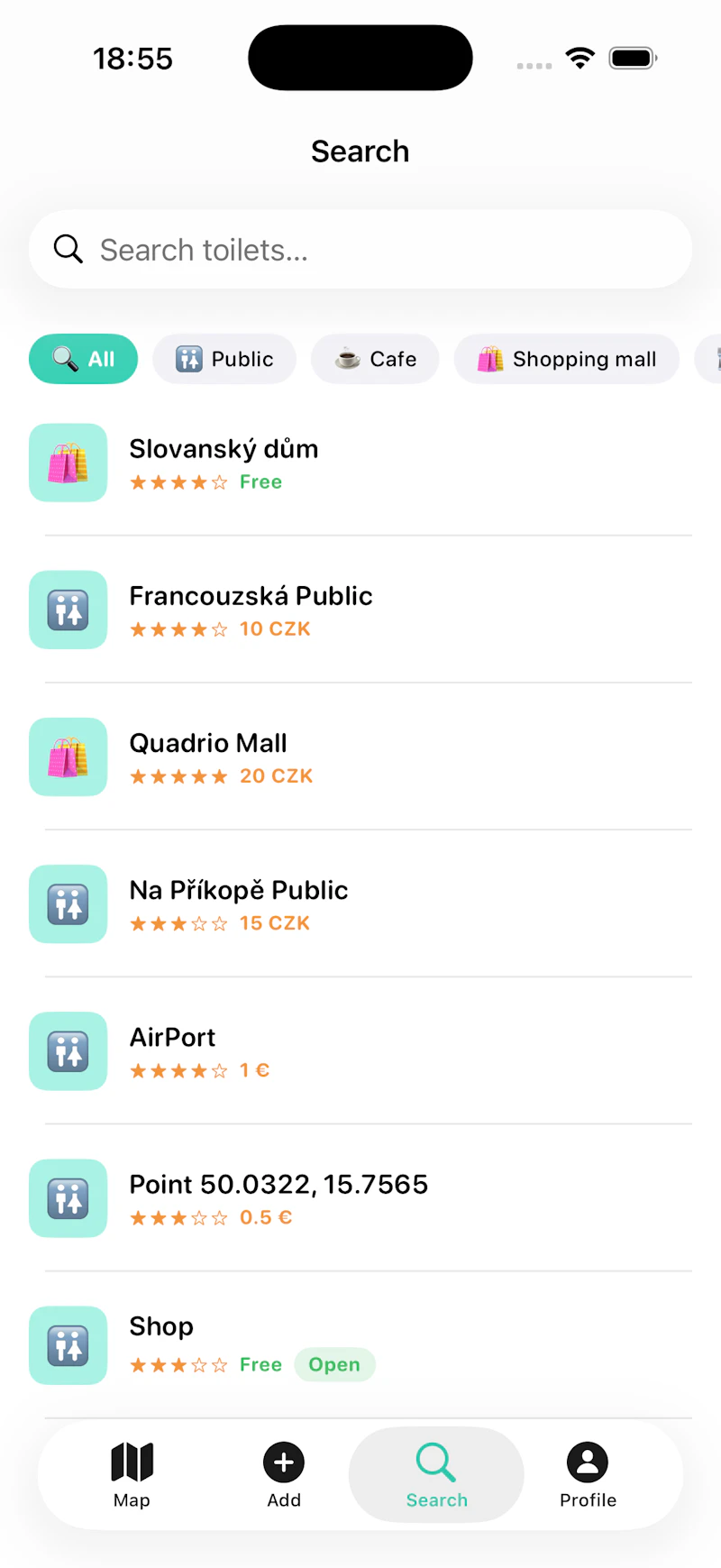 LooCation screenshot 3