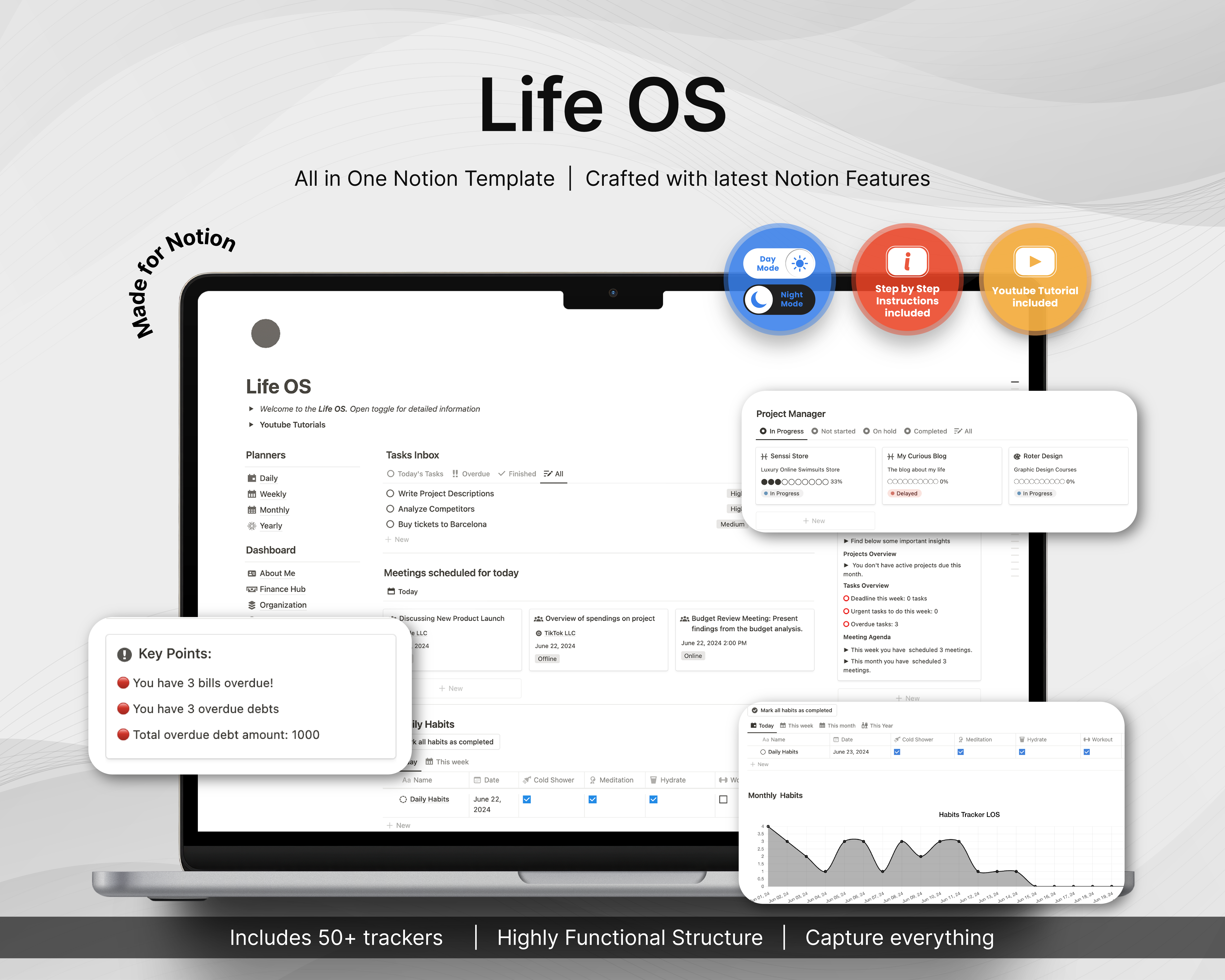 Modello di nozione di OS Life - La tua soluzione unica per trasformare la tua vita! media 1