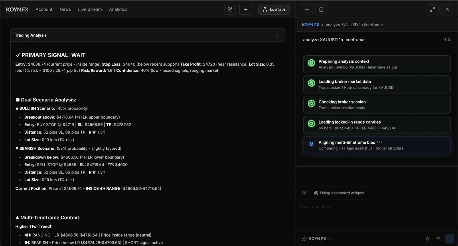 KOYN FX screenshot 2