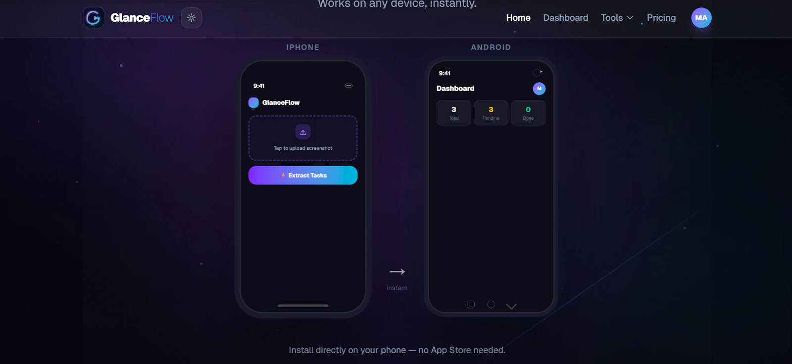 GlanceFlow screenshot 5