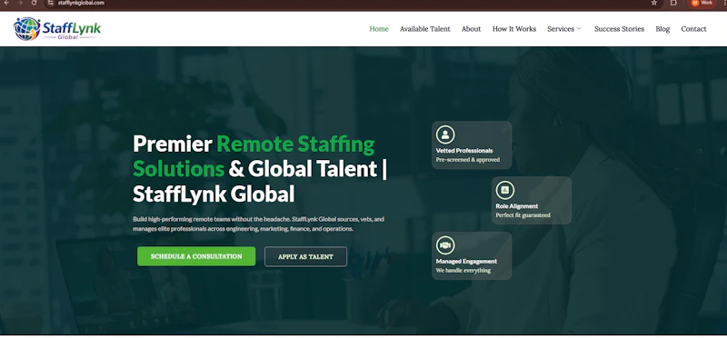 StaffLynk Global screenshot 1