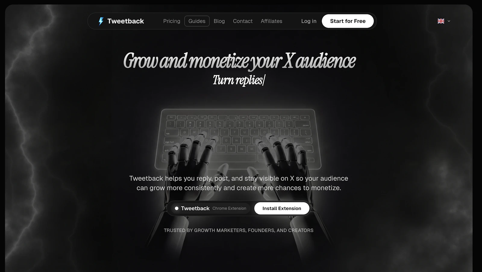 Tweetback screenshot 2