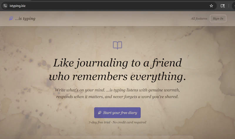 ...is typing screenshot 3