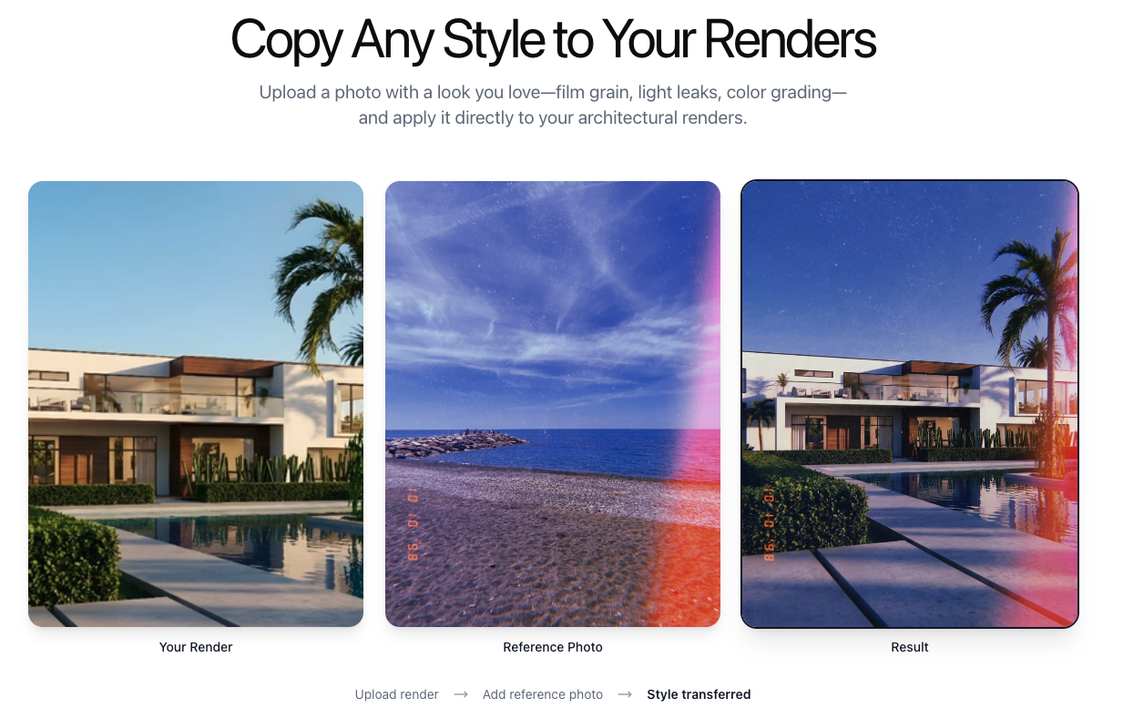 AI Edit Tool by Rendershop.ai gallery image
