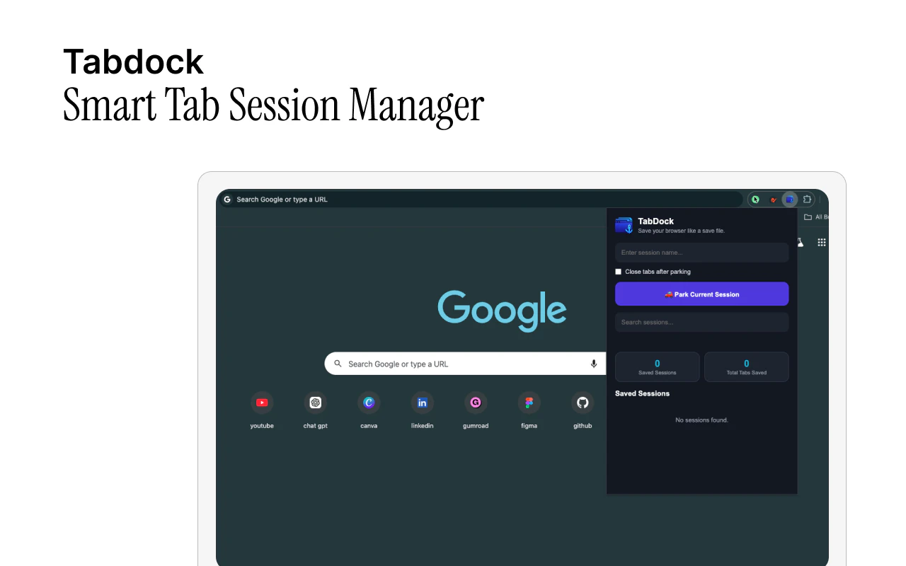 TabDock screenshot 1
