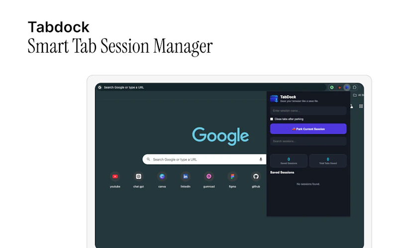 TabDock screenshot 1