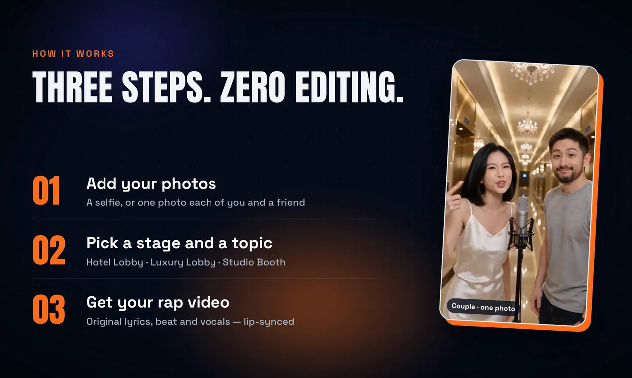 RapVideo AI gallery image