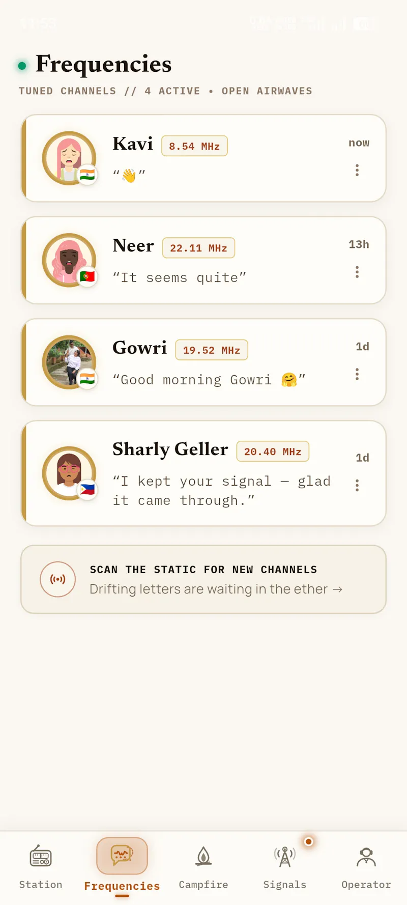 Shortwave Connect screenshot 1