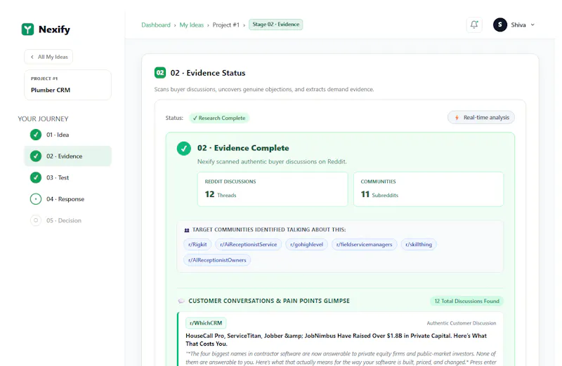 Nexify screenshot 2