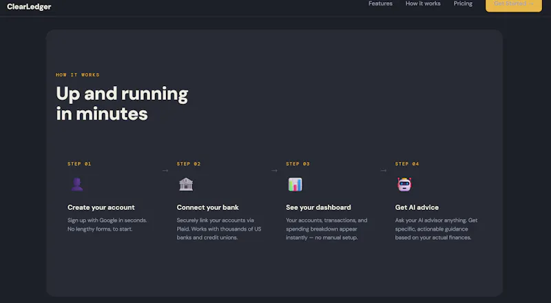 ClearLedger screenshot 1