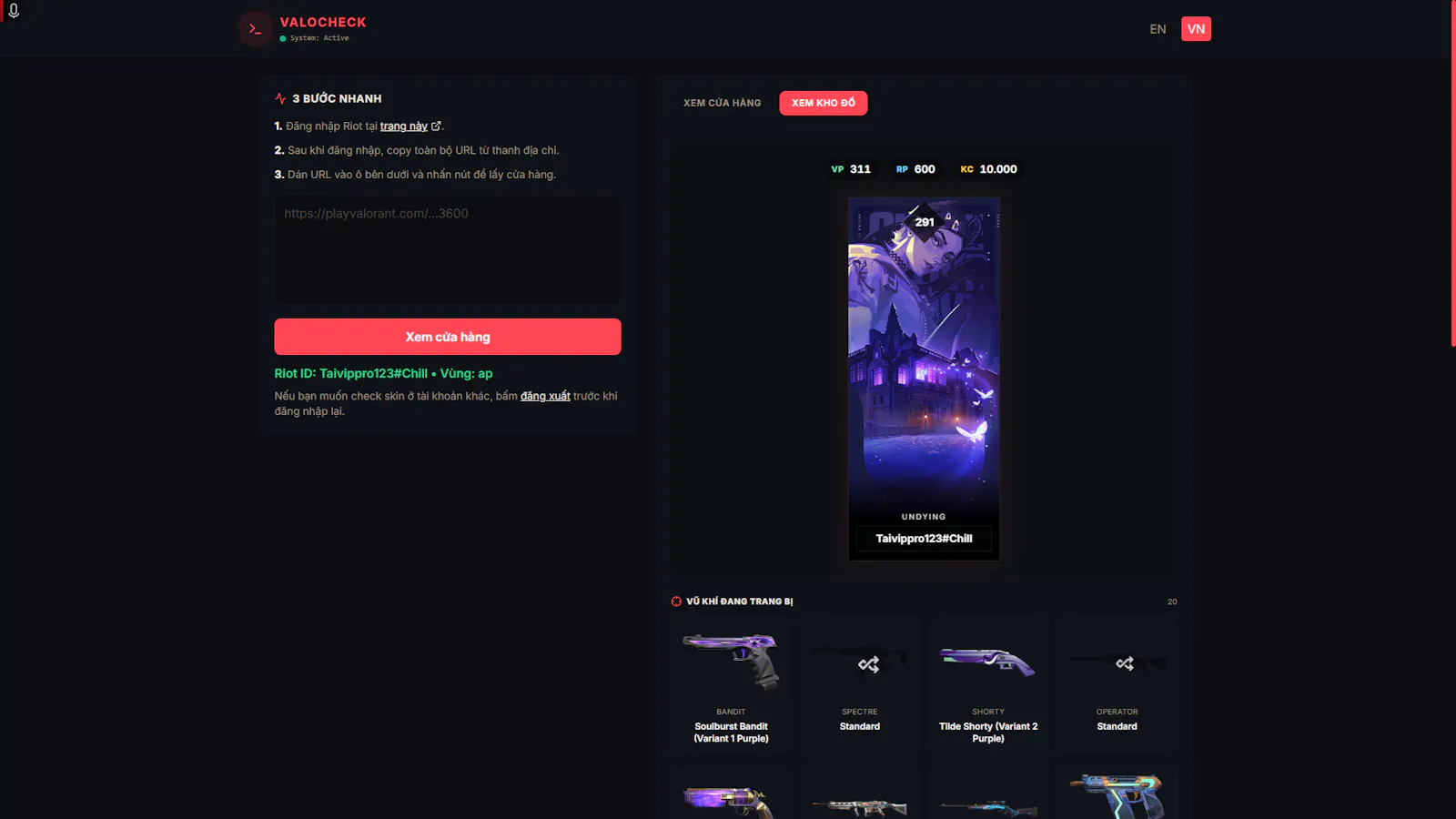 VALORANT Store Checker screenshot 3