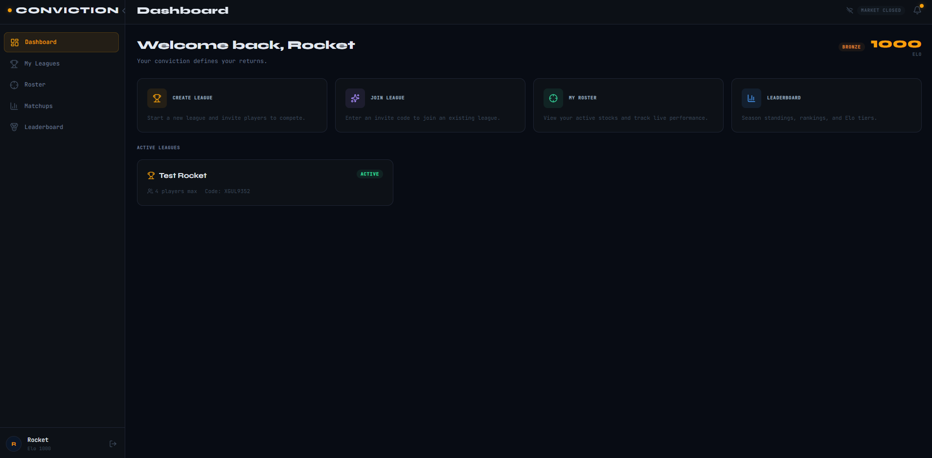 Conviction - Screenshot 2 showing product features and functionality