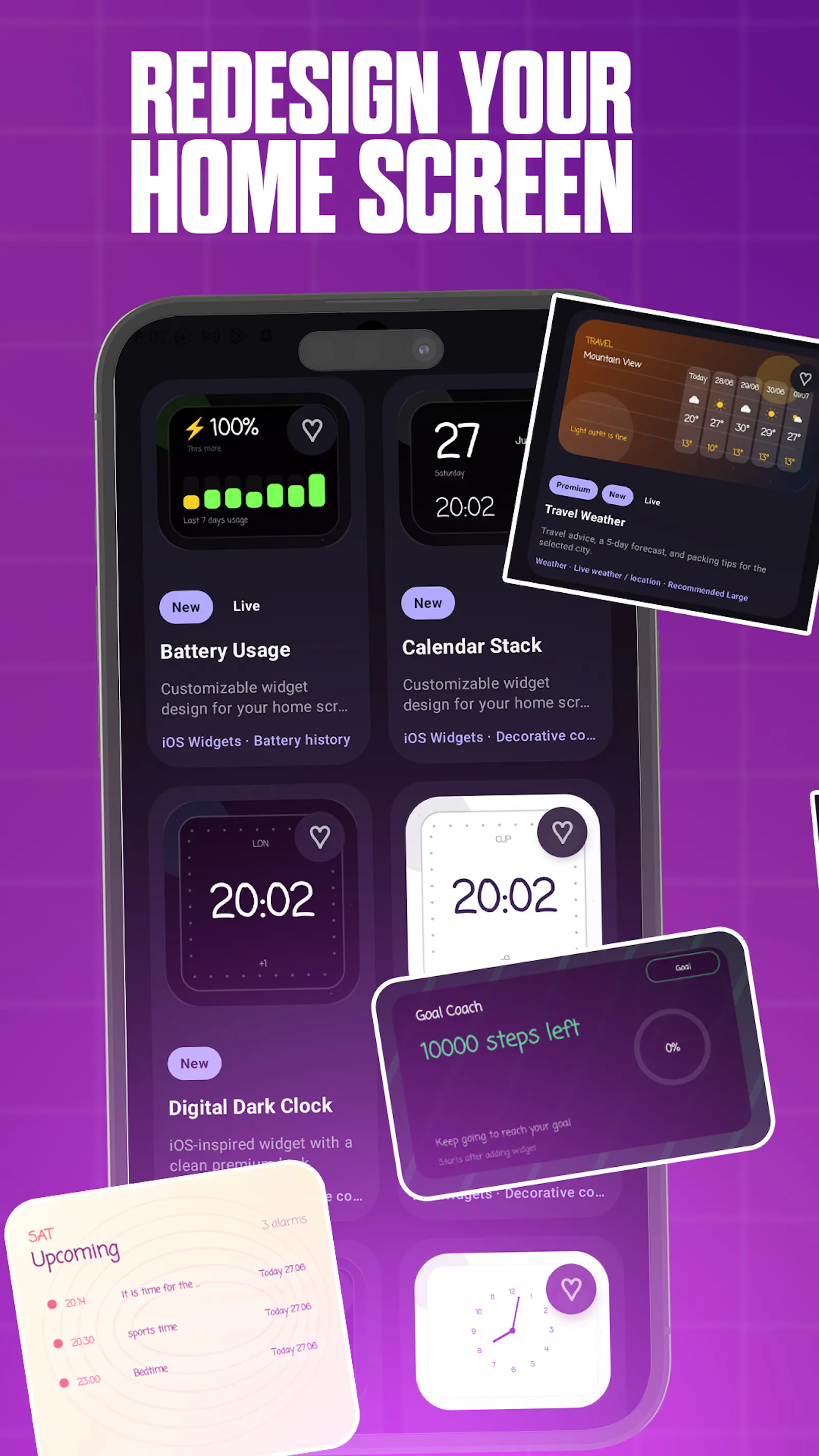 Color Widgets - OS 18 Themes screenshot 2