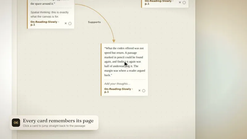 Marginalia screenshot 1 (video preview)