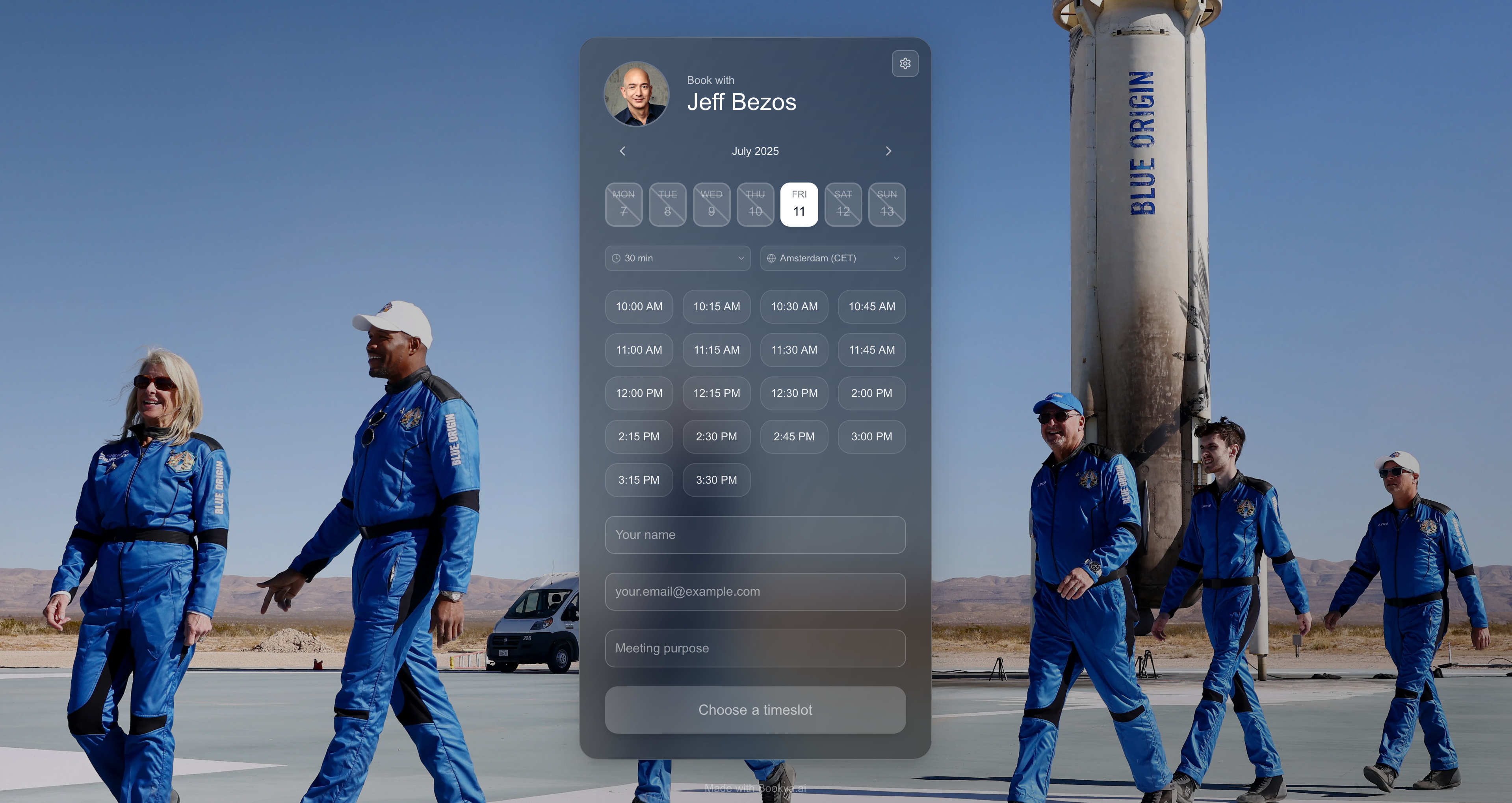 Mídia 8 de Bookva.ai - Se o calendly era bonito como wetransfer e inteligente como chatgpt