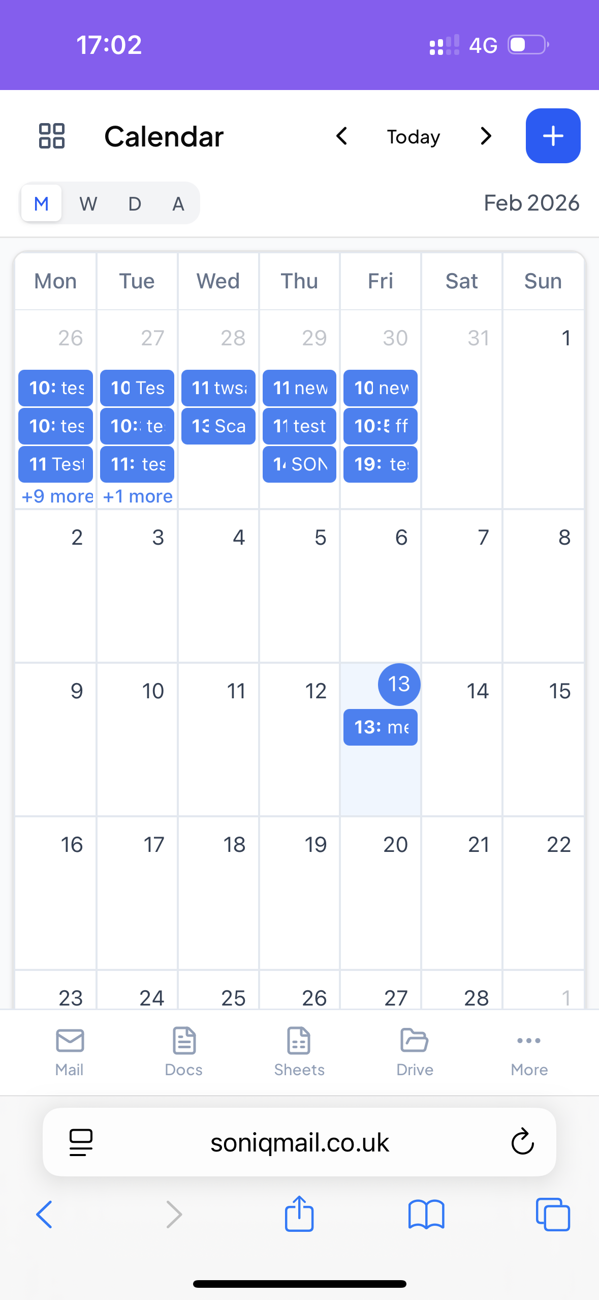 SONIQ Mail - Screenshot 4 showing product features and functionality