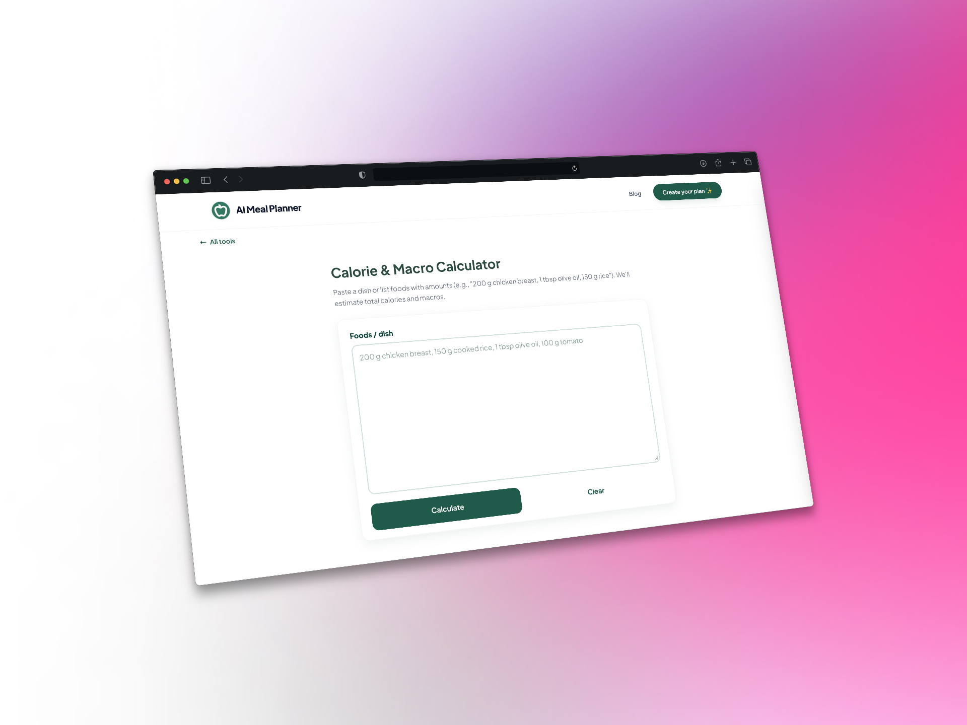 Calorie & Macro Calculator gallery image