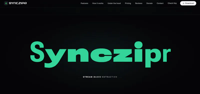 Synczipr screenshot 3