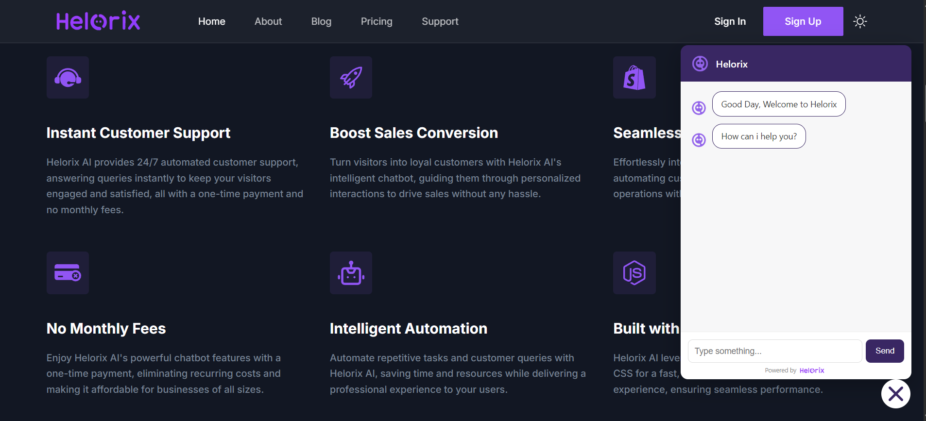 Helorix AI Chatbot gallery image