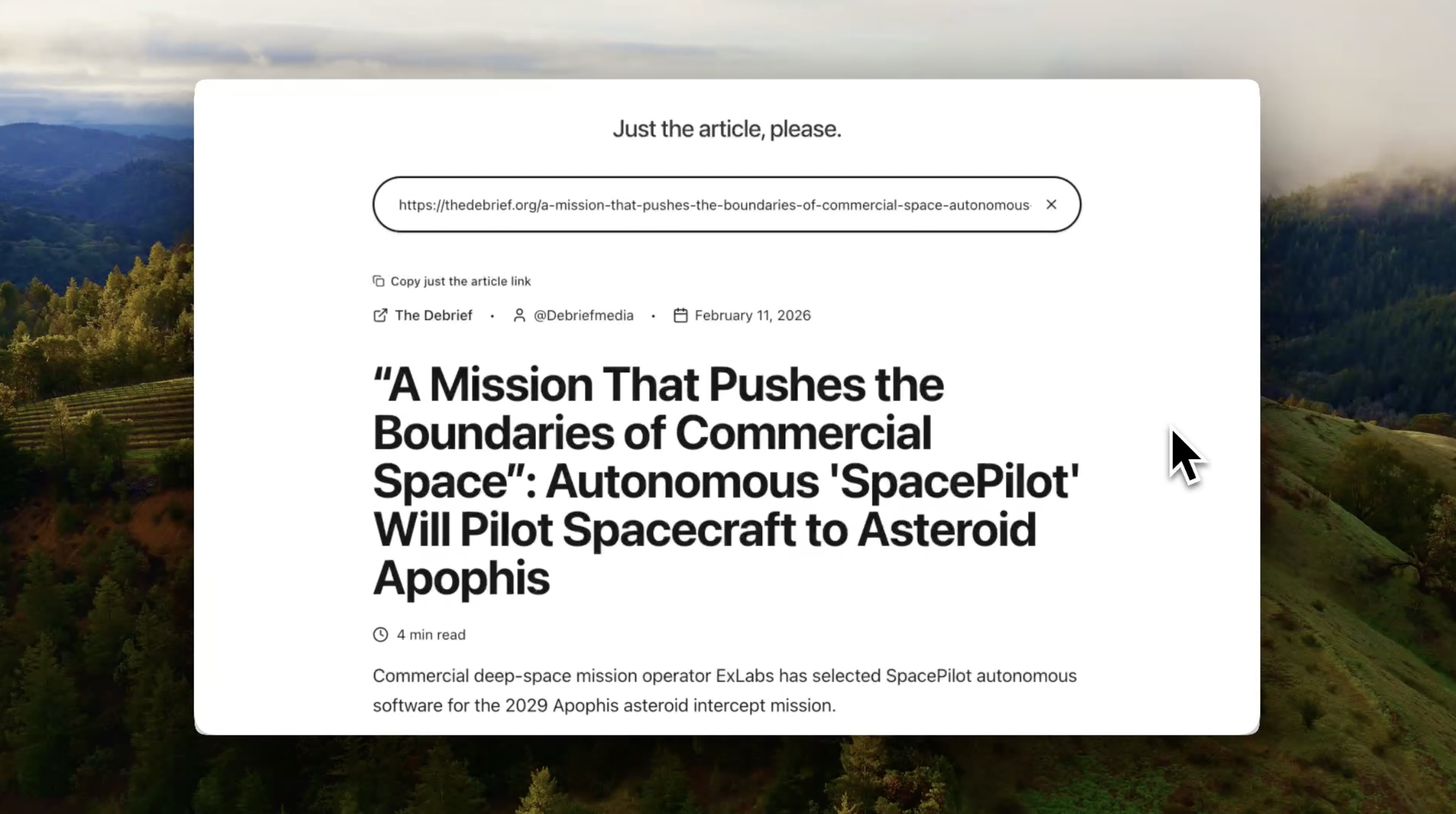 Just The Article Please gallery image