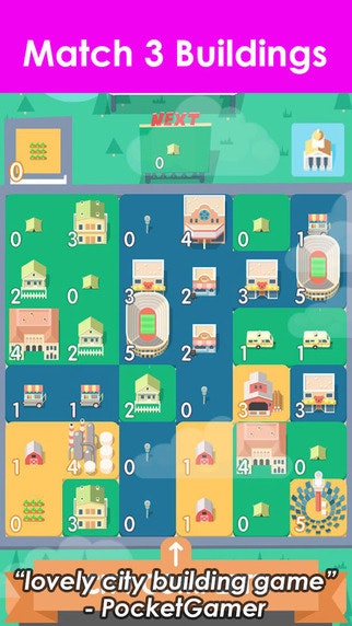 Matchy City Free Endless Town Building Sim gallery image
