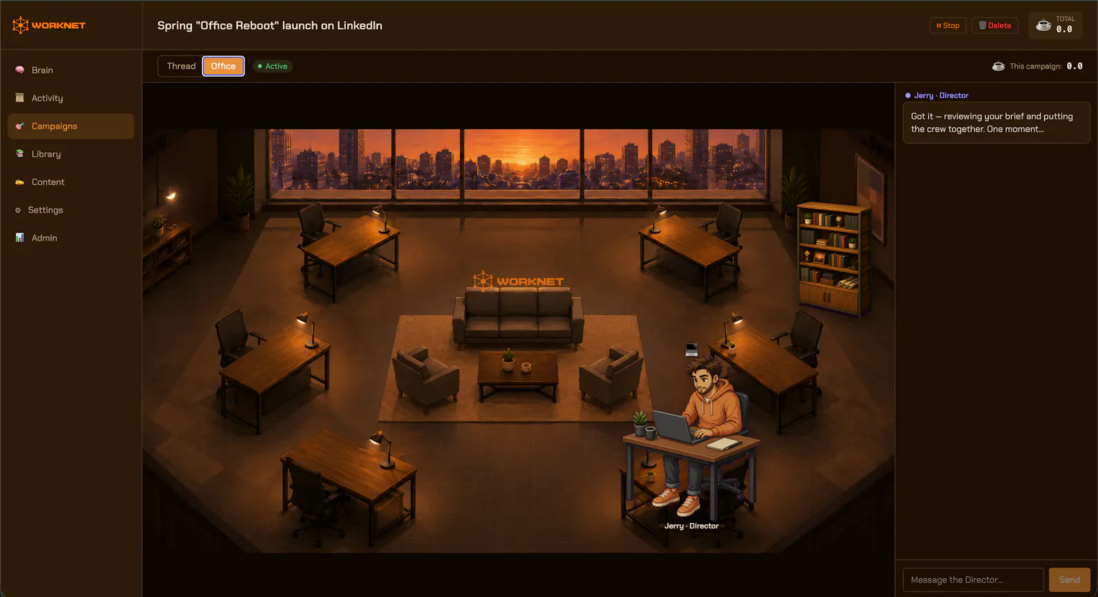 Worknet screenshot 2
