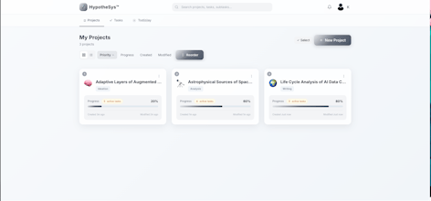 HypotheSys™: Research Project Management gallery image