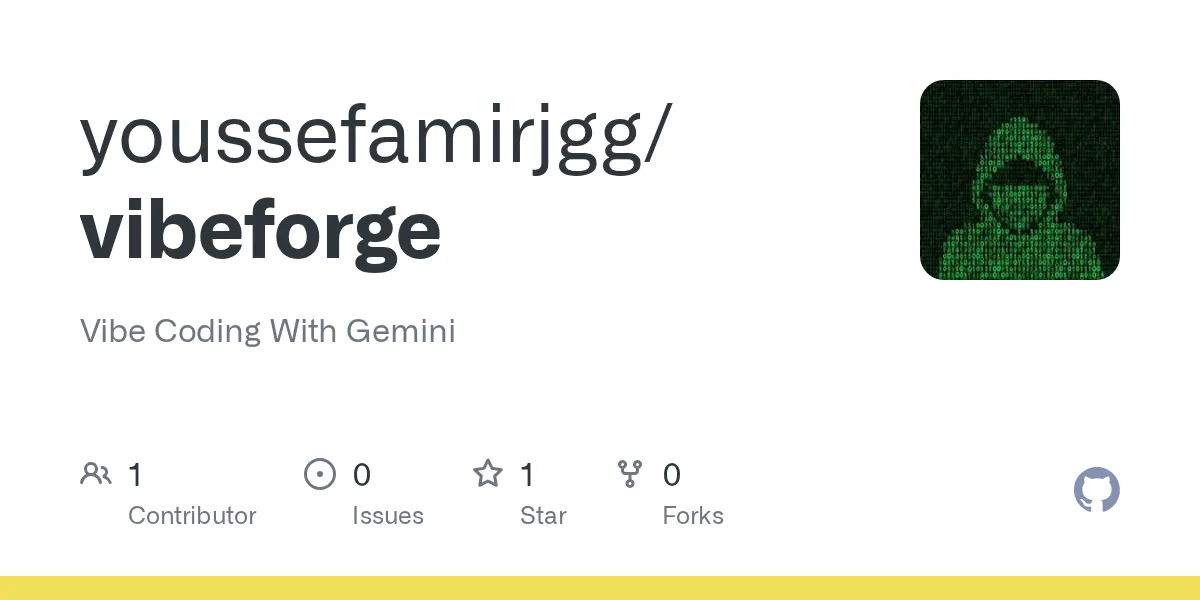 GitHub VibeForge gallery image